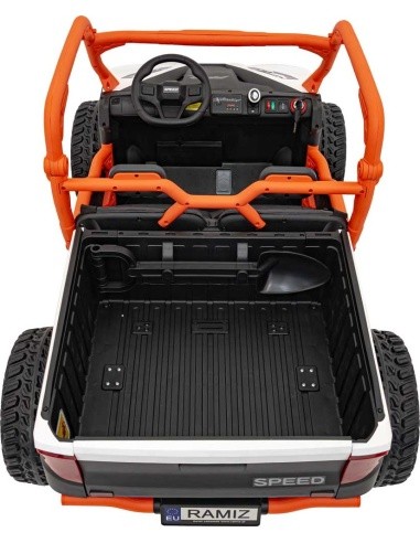 Transporto priemonė Farmer Truck UTV Racing balta