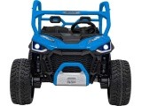 Vaikiškas elektrinis visureigis Farmer Truck UTV Racing, mėlynas