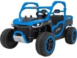 Vaikiškas elektrinis visureigis Farmer Truck UTV Racing, mėlynas