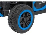 Vaikiškas elektrinis visureigis Farmer Truck UTV Racing, mėlynas