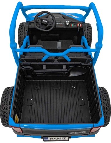 Vehicle Farmer Truck UTV Racing Blue