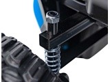 Vaikiškas elektrinis visureigis Farmer Truck UTV Racing, mėlynas