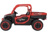 Elektrinis vaikiškas automobilis Farmer Truck UTV Racing, raudonas