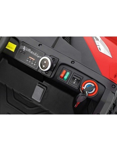 Vehicle Farmer Truck UTV Racing Red