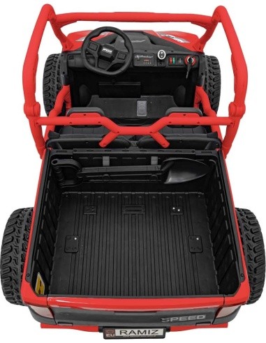 Vehicle Farmer Truck UTV Racing Red