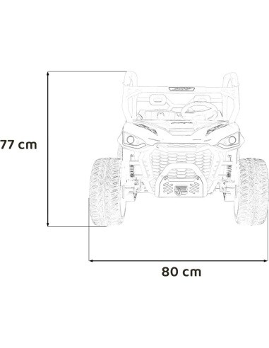 Vehicle Farmer Truck UTV Racing Red