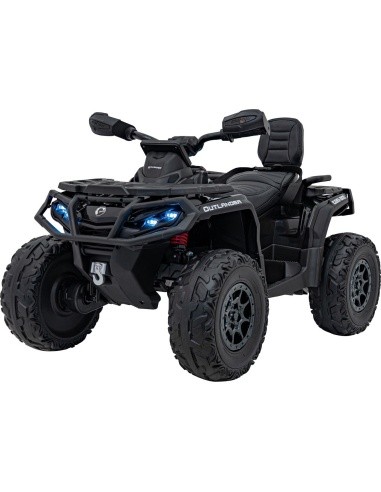 Elektrinis keturratis Can Am Outlander ATV, juodas