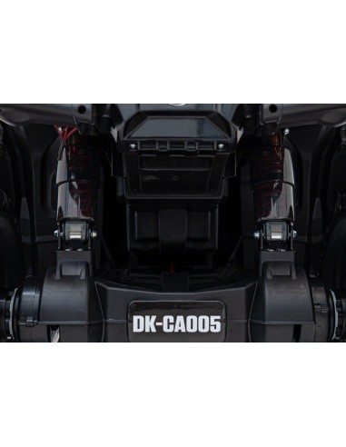 Elektrinis keturratis Can Am Outlander ATV, juodas
