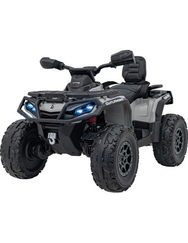 Quad Can Am Outlander ATV with Remote Control Gray