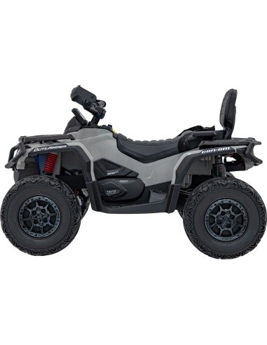Quad Can Am Outlander ATV with Remote Control Gray