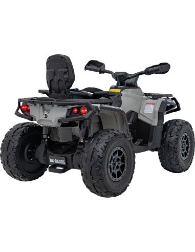 Quad Can Am Outlander ATV with Remote Control Gray