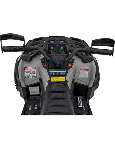 Quad Can Am Outlander ATV with Remote Control Gray