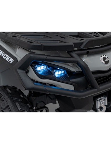 Quad Can Am Outlander ATV with Remote Control Gray