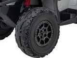 Keturratis Can Am Outlander ATV su valdymo pultu, pilkas