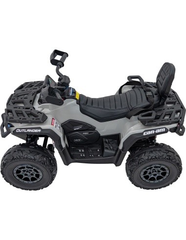 Quad Can Am Outlander ATV with Remote Control Gray