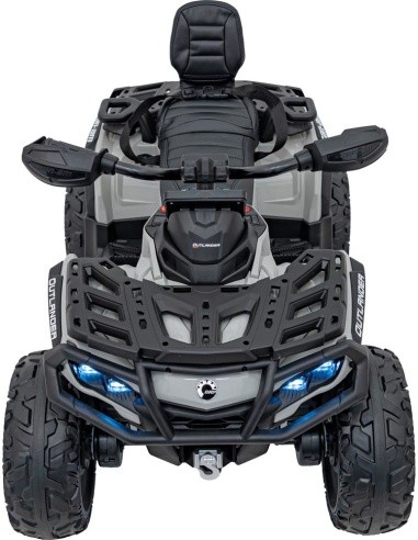 Quad Can Am Outlander ATV with Remote Control Gray