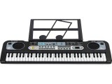Didelis klavišinis pianinas su mikrofonu vaikams + maitinimo šaltinis