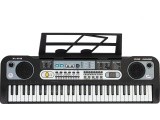 Large keyboard piano with microphone for children + power supply