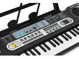 Didelis klavišinis pianinas su mikrofonu vaikams + maitinimo šaltinis