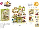 Mega Green Kitchen with Steam and Water Function + Accessories