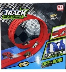 Do-it-yourself car track Tape 4m Red