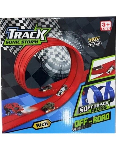 Do-it-yourself car track Tape 4m Red