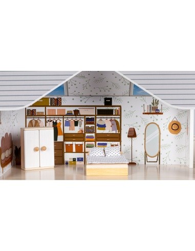 Dollhouse with Furnitures Ecotoys Emma Residence