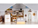 Lėlių namas su baldais Ecotoys Emma Residence