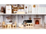 Lėlių namas su baldais Ecotoys Emma Residence