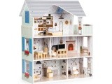 Lėlių namas su baldais Ecotoys Emma Residence