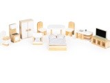 Dollhouse with Furnitures Ecotoys Emma Residence