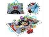 Set of Soft Cars with Track + Bag