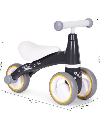 Children's cross-country bicycle safe design EVA wheels "Cosmic" ECOTOYS