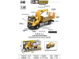 MEGA Truck with Lights and Sound Function Openable Parts