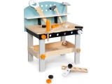 Wooden workshop for children tool table 38 pieces ECOTOYS