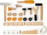 Wooden workshop for children tool table 38 pieces ECOTOYS