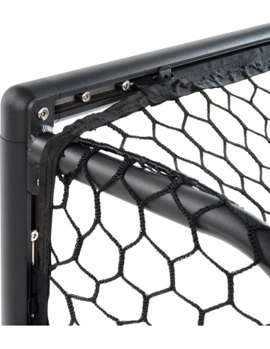 EXIT Scala aluminium football goal 180x120cm - black