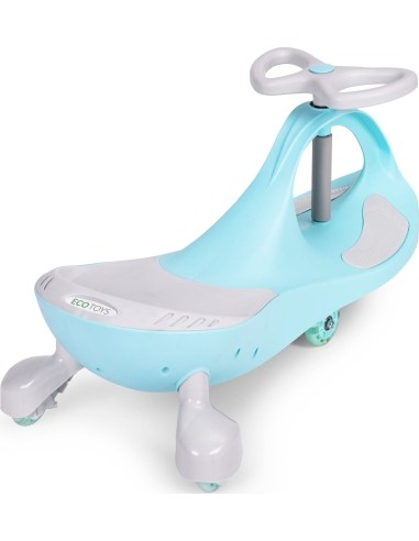 Gravity ride vehicle for kids LED wheels blue ECOTOYS