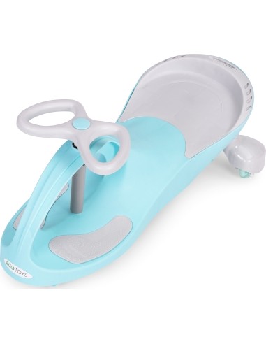 Gravity ride vehicle for kids LED wheels blue ECOTOYS