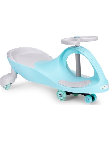 Gravity ride vehicle for kids LED wheels blue ECOTOYS