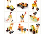 Wooden workshop for children tool table ECOTOYS