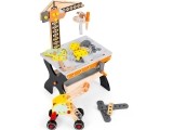 Wooden workshop for children tool table ECOTOYS