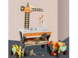 Wooden workshop for children tool table ECOTOYS