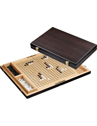 Game Piece Philos Go & Go Bang Casette Walnut 36.5x23 cm 