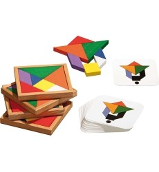 Žaidimas Philos Speed Tangram 10x10x1.3cm