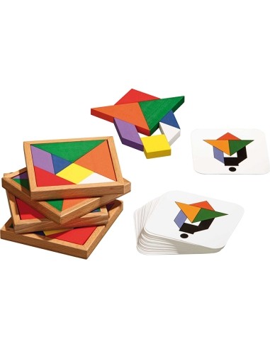 Žaidimas Philos Speed Tangram 10x10x1.3cm